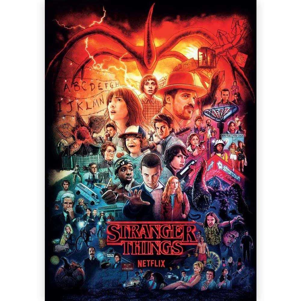 STRANGER THINGS ストレンジャー・シングス (シーズン5 2025年配信決定 ) - Season S Montage / ポストカード・レター - PGS